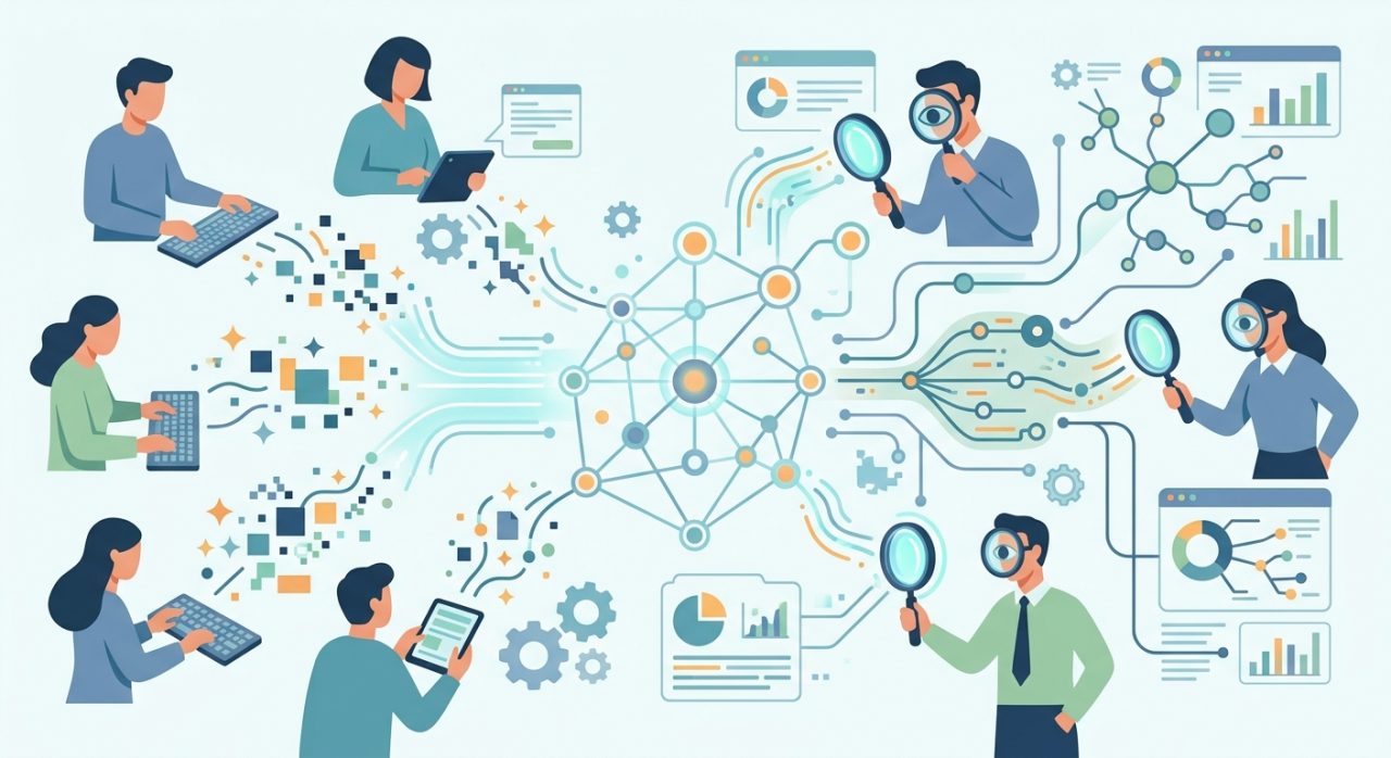 La régulation et la traque complexe des contenus générés par algorithme